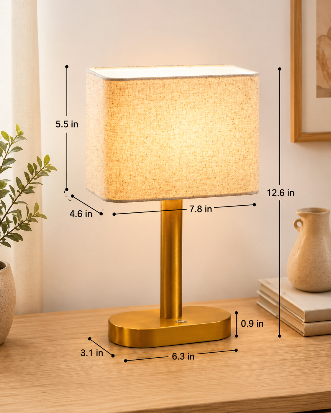 Cordless Touch Table Lamp