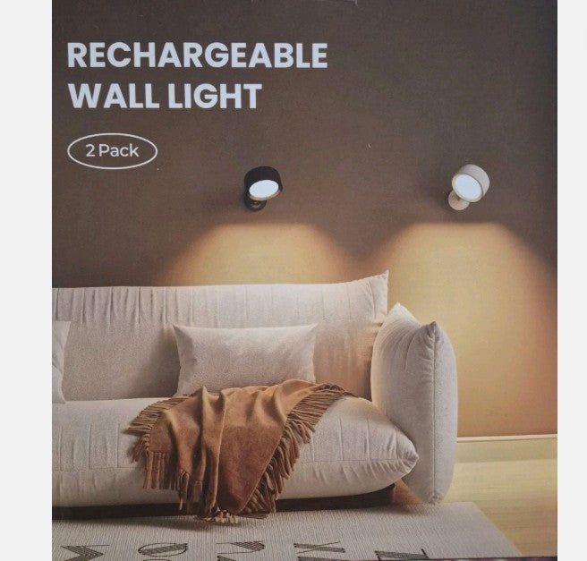 2 Pack Led Indoor Wall Lamp