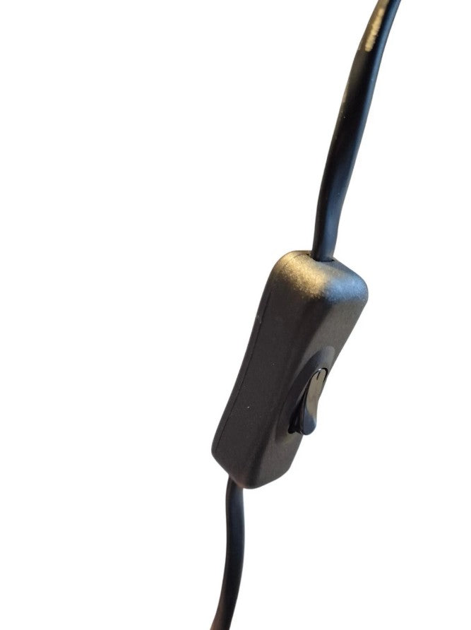 Industrial Black Floor Lamp