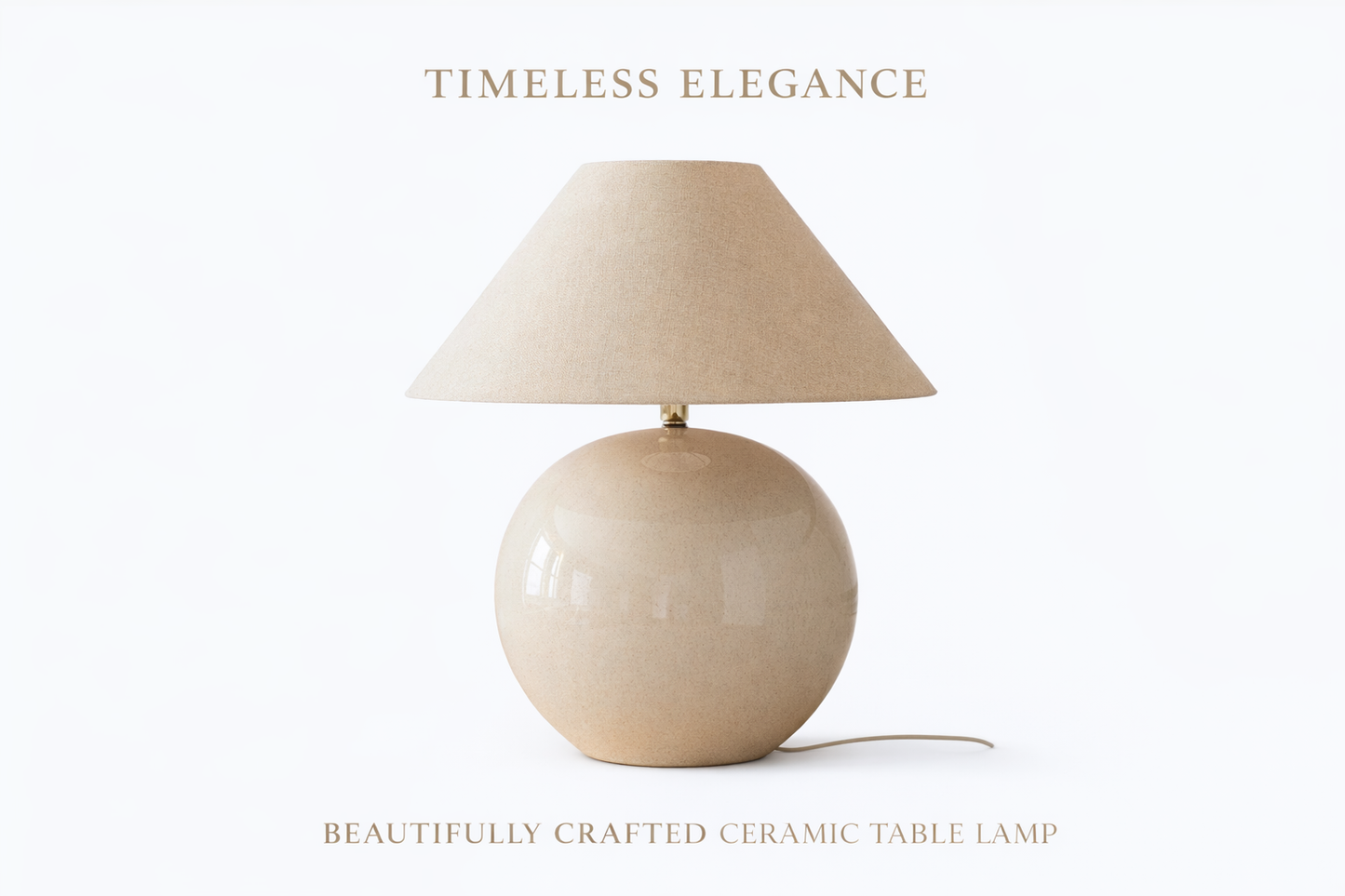 Large Ceramic Table Lamp