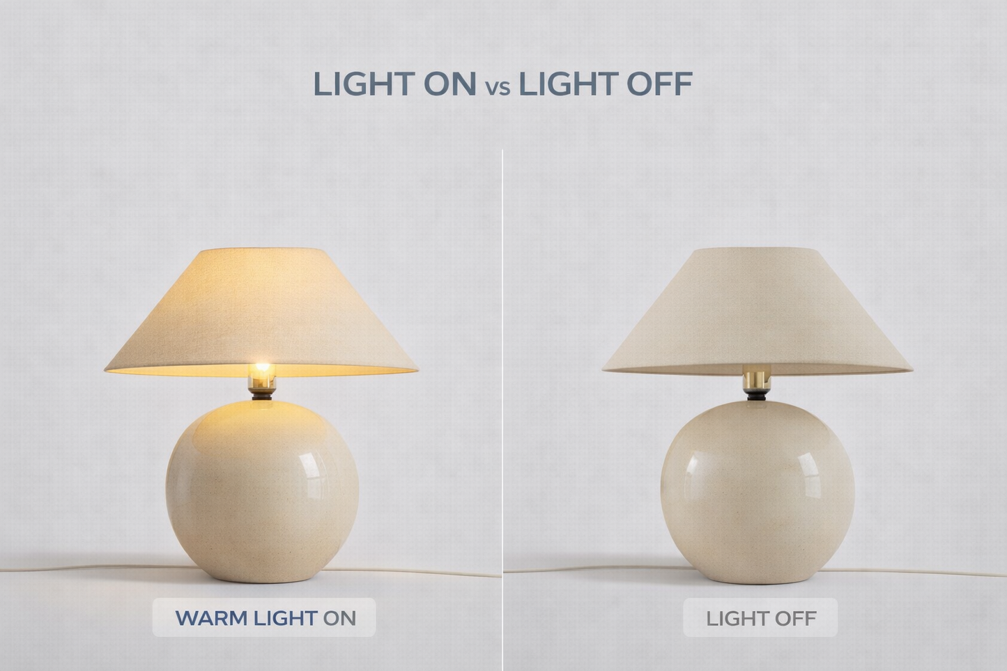 Large Ceramic Table Lamp