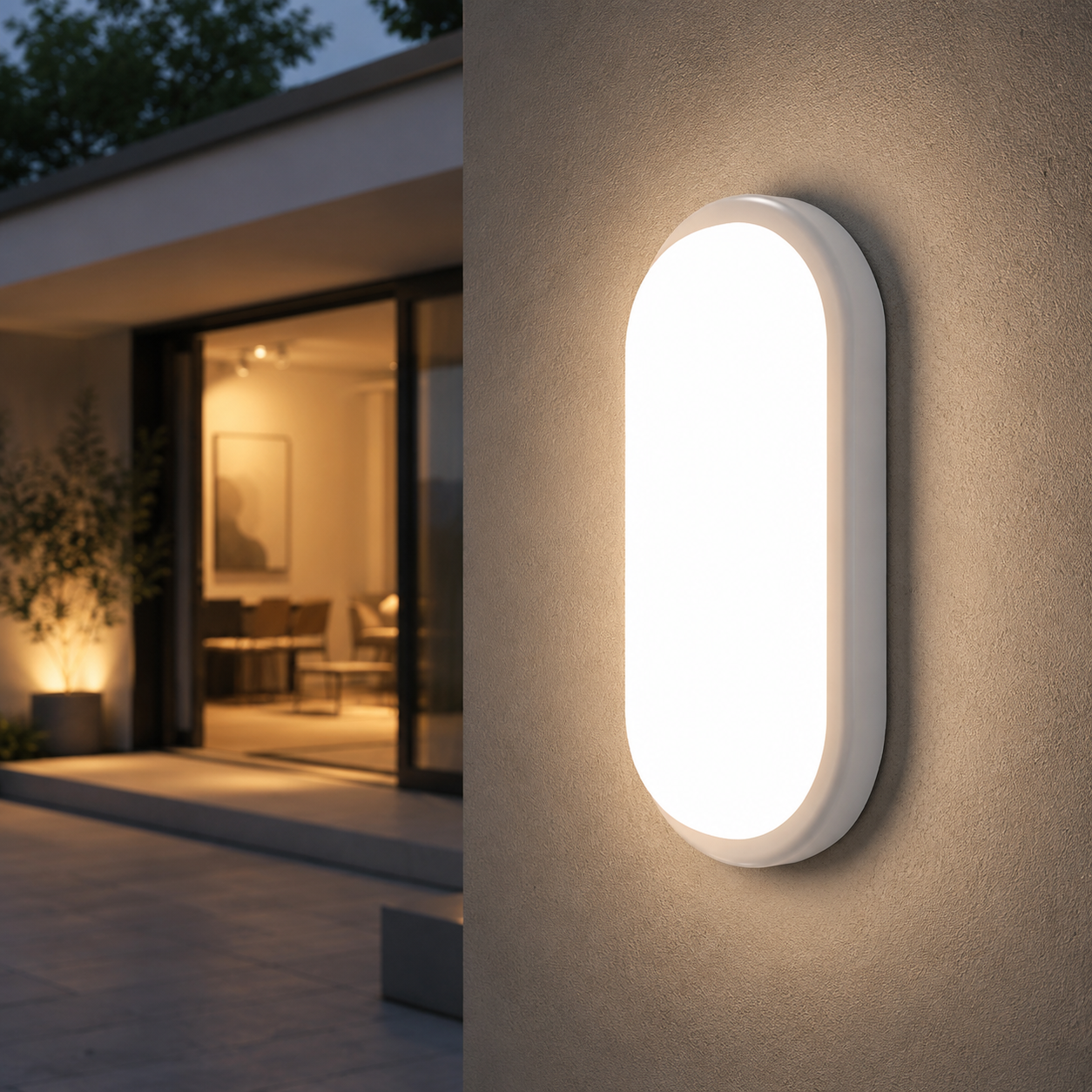 Letlit LED Ceiling Light Motion & Twilight Sensor