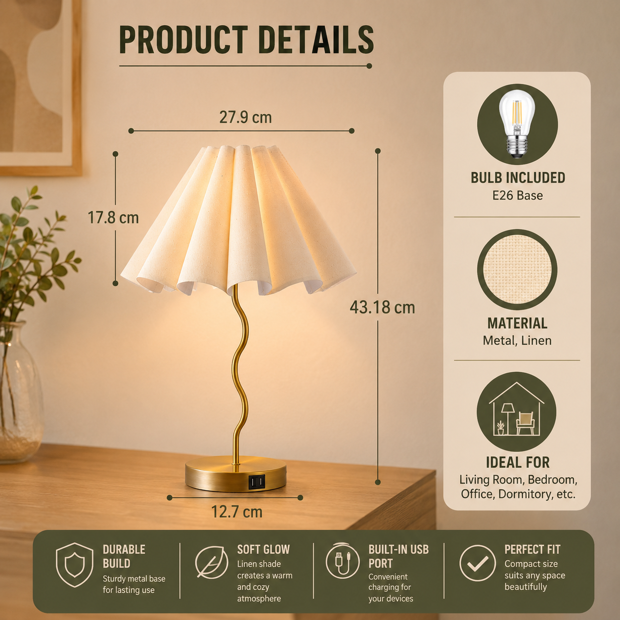 Chic Touch Table Lamp