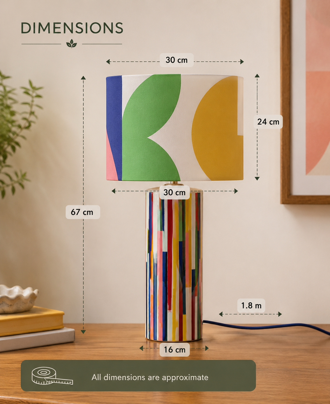 Klee Ceramic Table Lamp