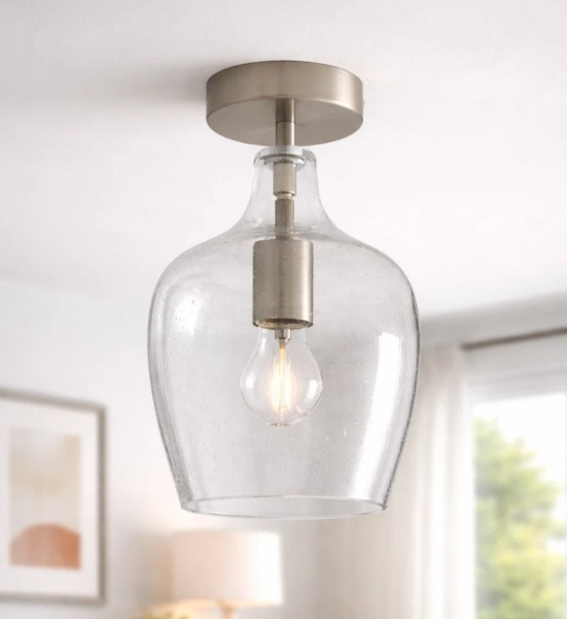 Bubble Glass Flush Ceiling