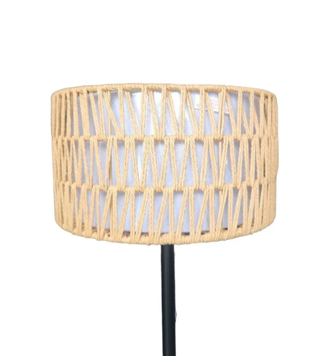 Rattan Boho Floor Lamp