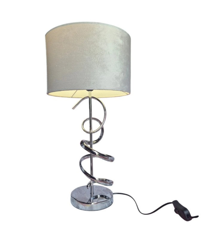 Sculptural Swirl Table Lamp