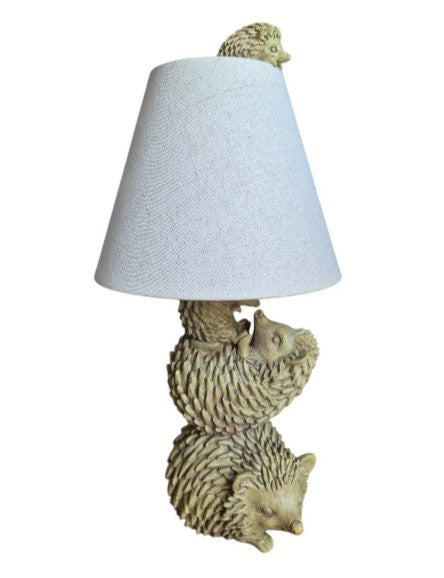 Hedgehog Family Table Lamp
