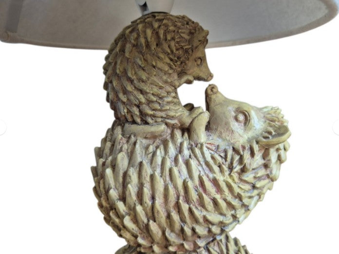 Hedgehog Family Table Lamp