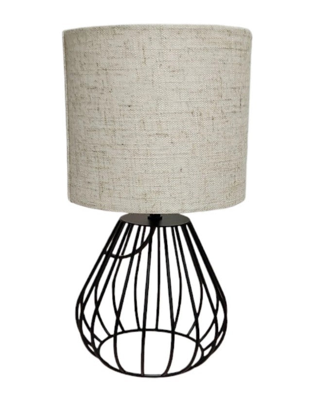Small Teardrop Cage Bedside Lamp