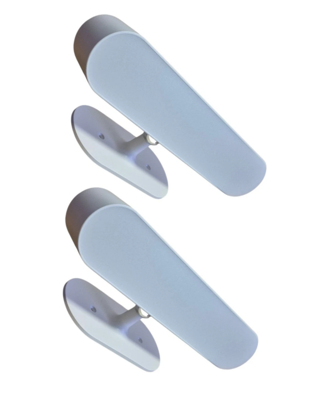 2 Pack Rechargeable LED Wall Sconce