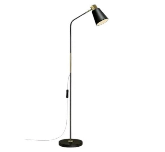 Industrial Black Floor Lamp