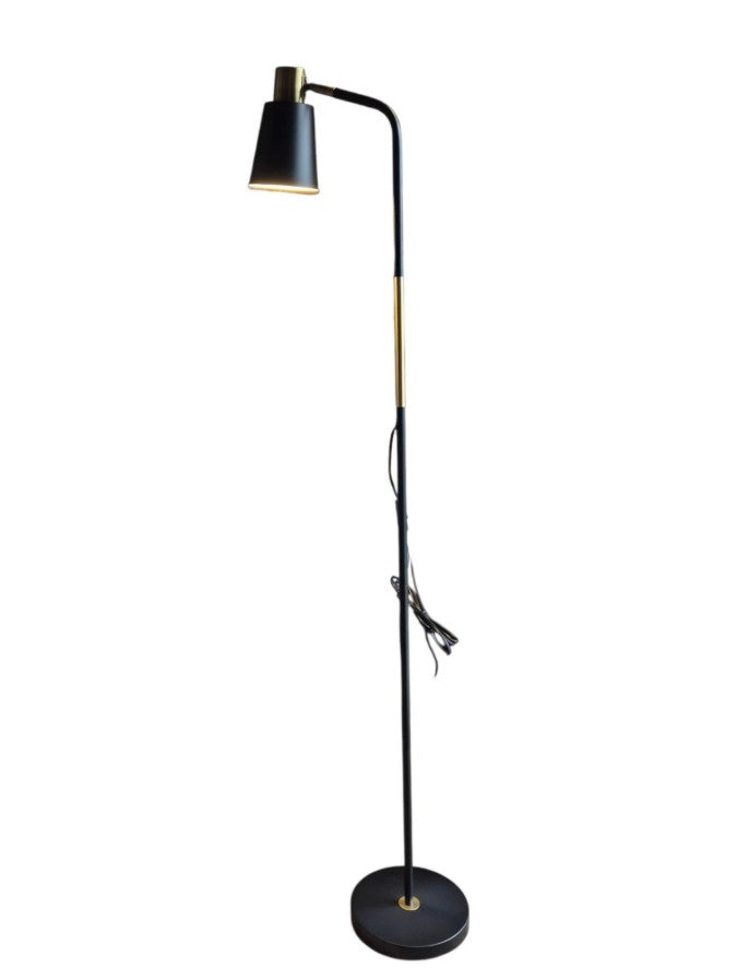 Industrial Black Floor Lamp